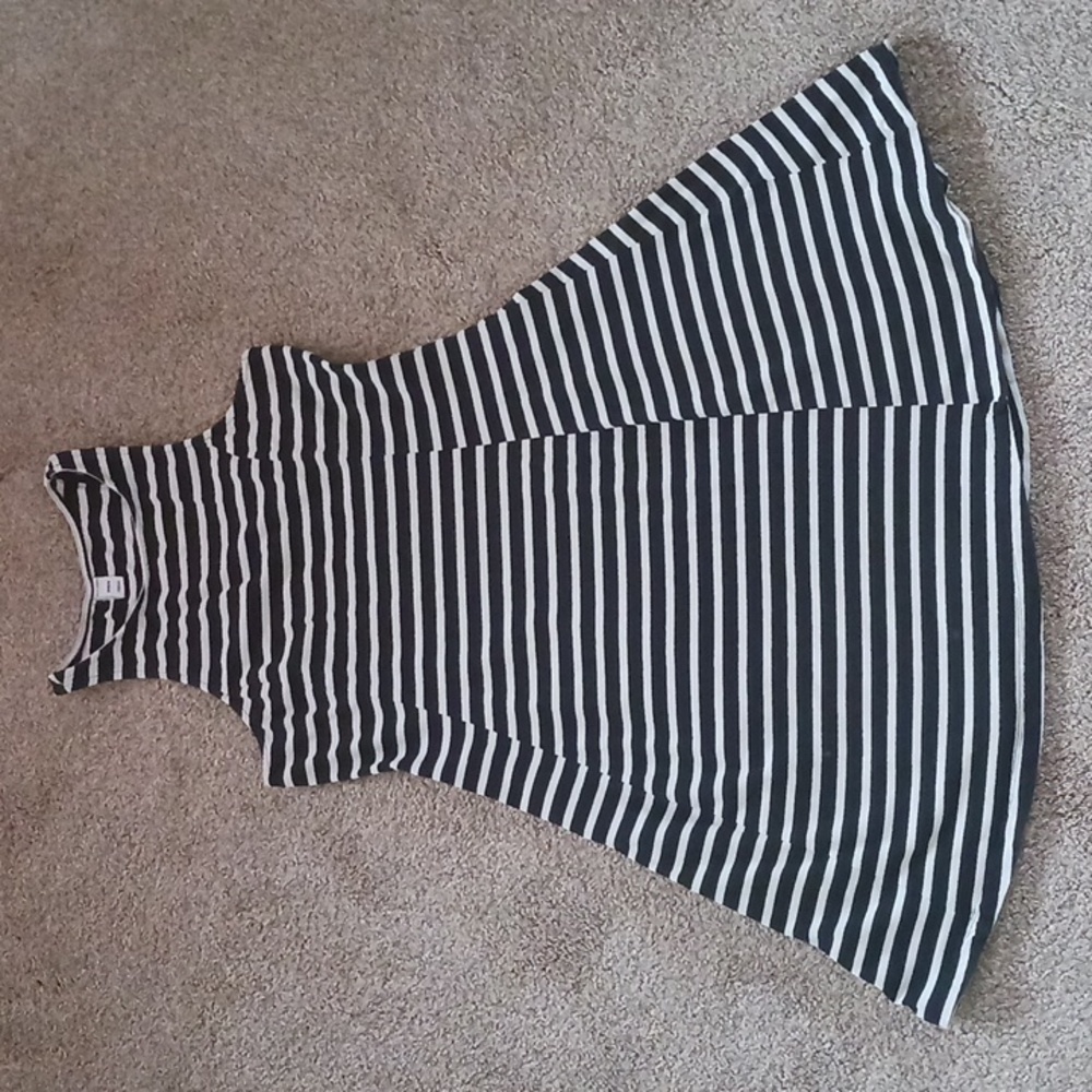 Striped tank dress